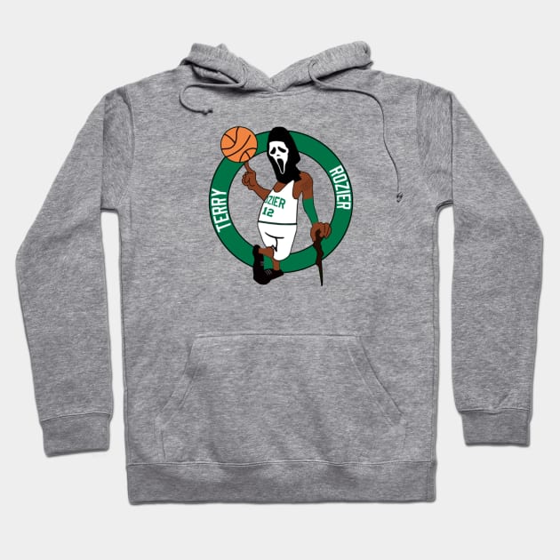 Scary Terry Rozier Celtics merch Hoodie by lvafar